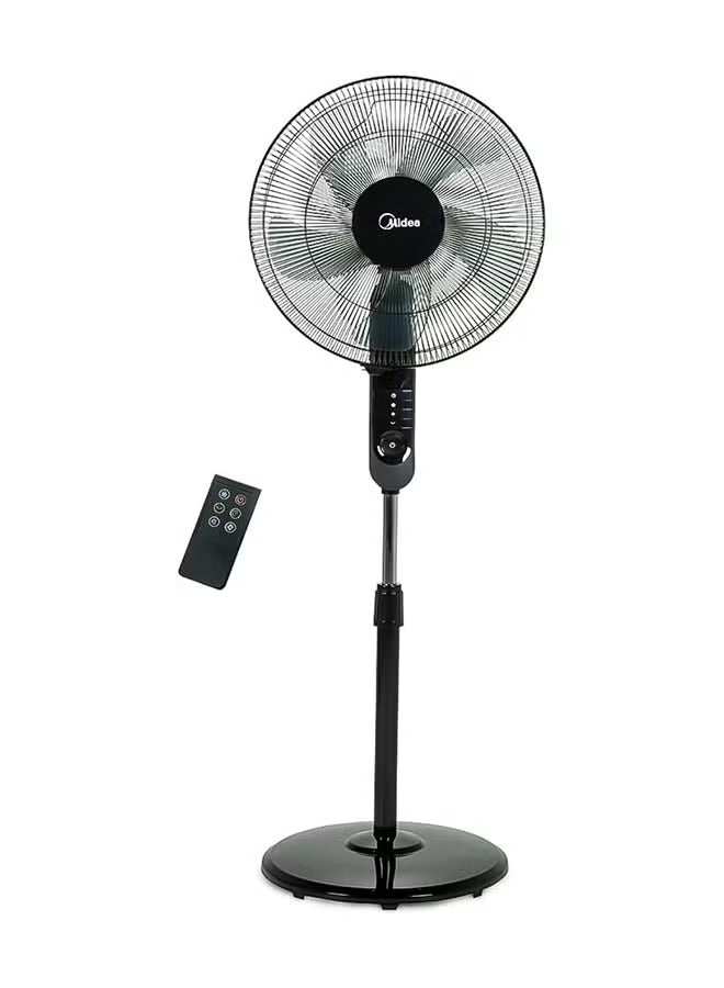 Midea FS40-15FR Stand Fan with Remote 16 inch. | Black Midea FS40-15FR Stand Fan with Remote 16 inch. | Black
